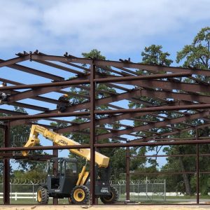 shoemake welding metal building frame